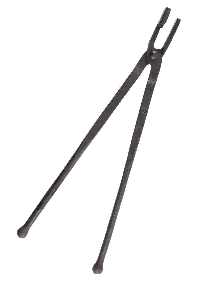 Pinza forgiata a mano, 35 x 2 cm 