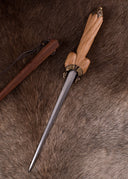 Daga testicular siglo XVI, semi-afilado 