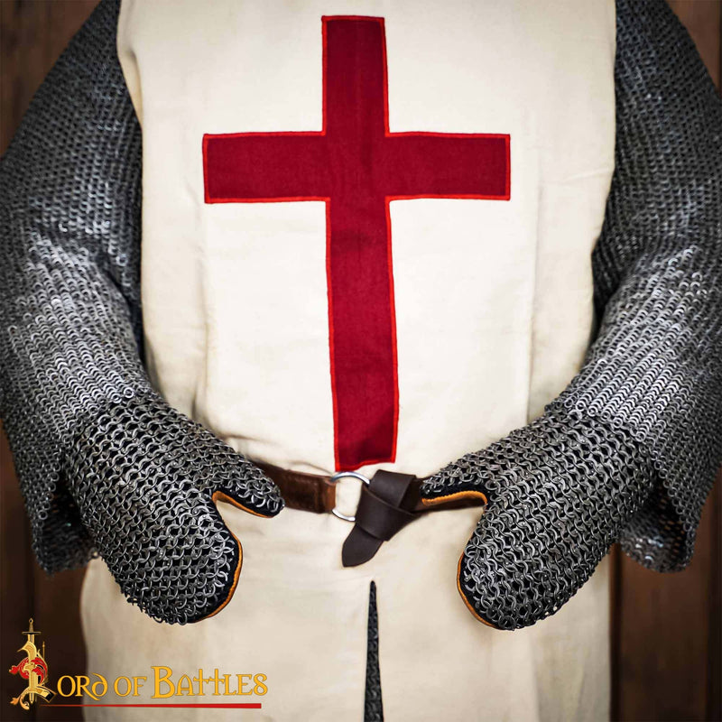 Maliënwanten, muffs platte ringen ronde klinknagels