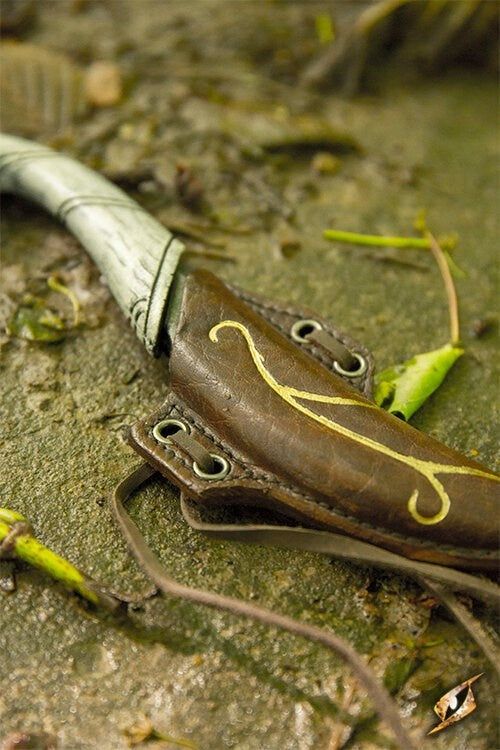 Holder for LARP elven throwing knives incl. knife