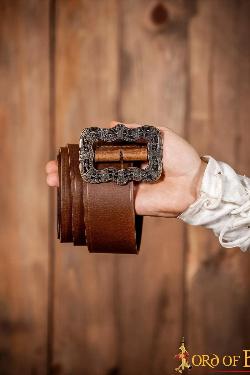 Pirate belt Bastian, 130 cm, brown