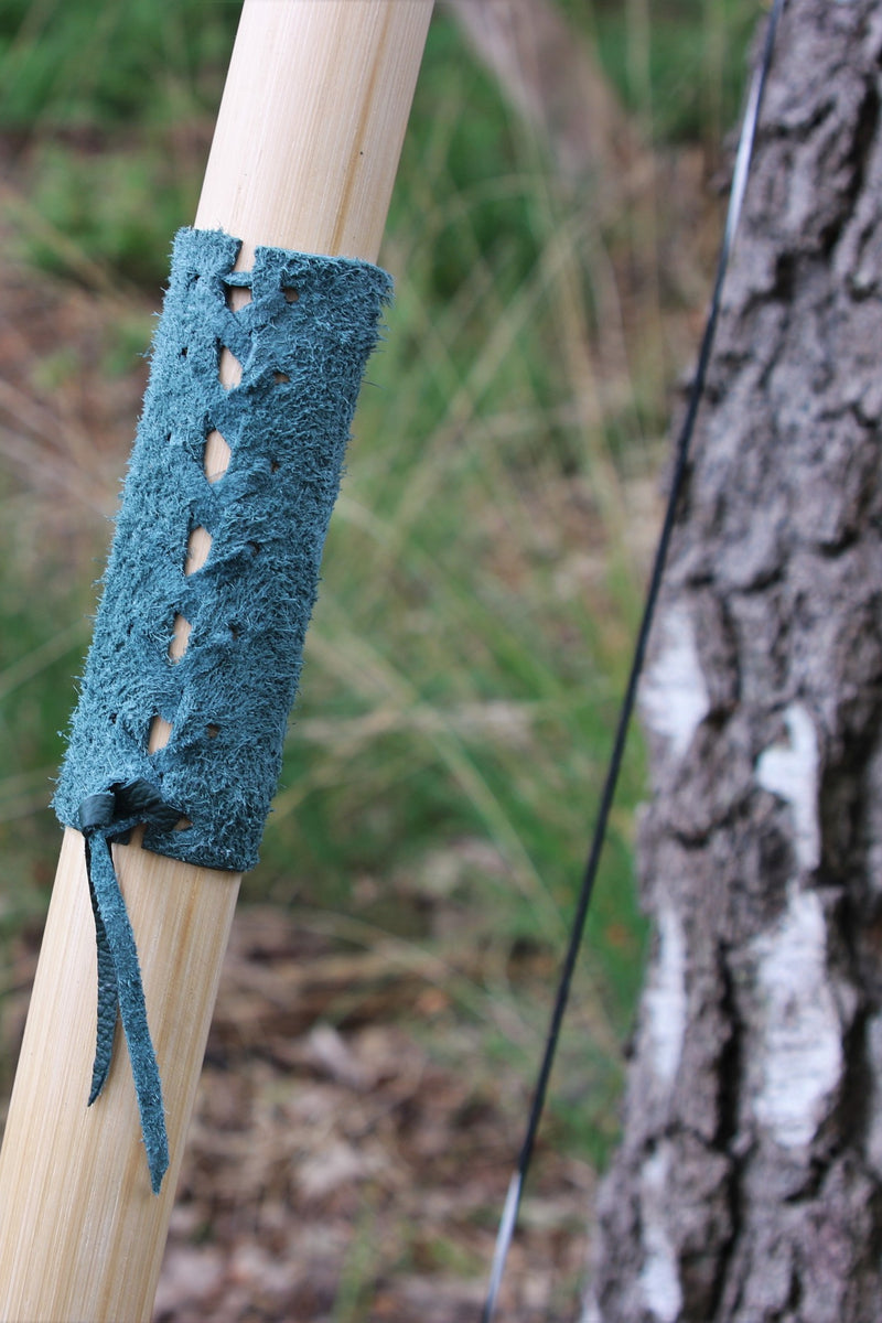 Marksman boog re-enactment / LARP, 70" (178 cm) lichtbruin, 25 lbs