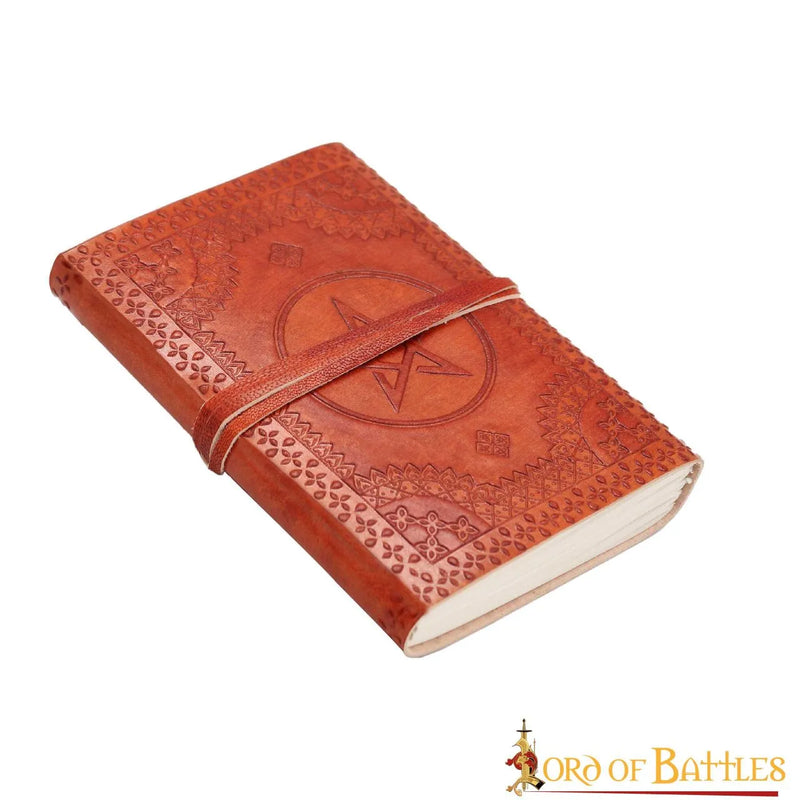 Libro di pelle Pentagramma 