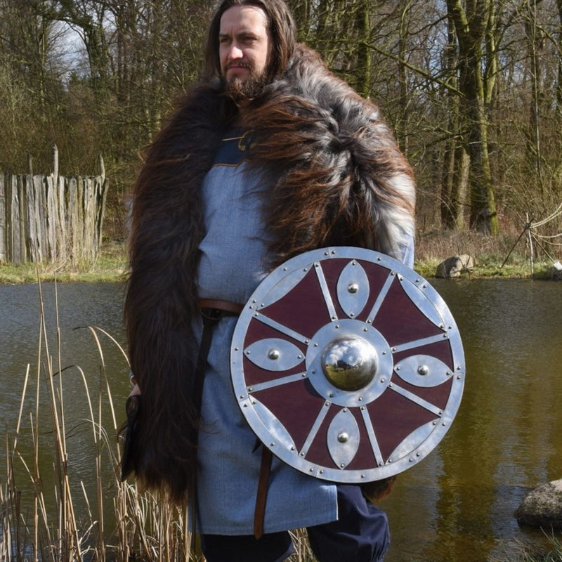 Thorsberg tunika motyw w jodełkę, niebieski 