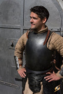 Breastplate Warrior, blackened, 1 mm