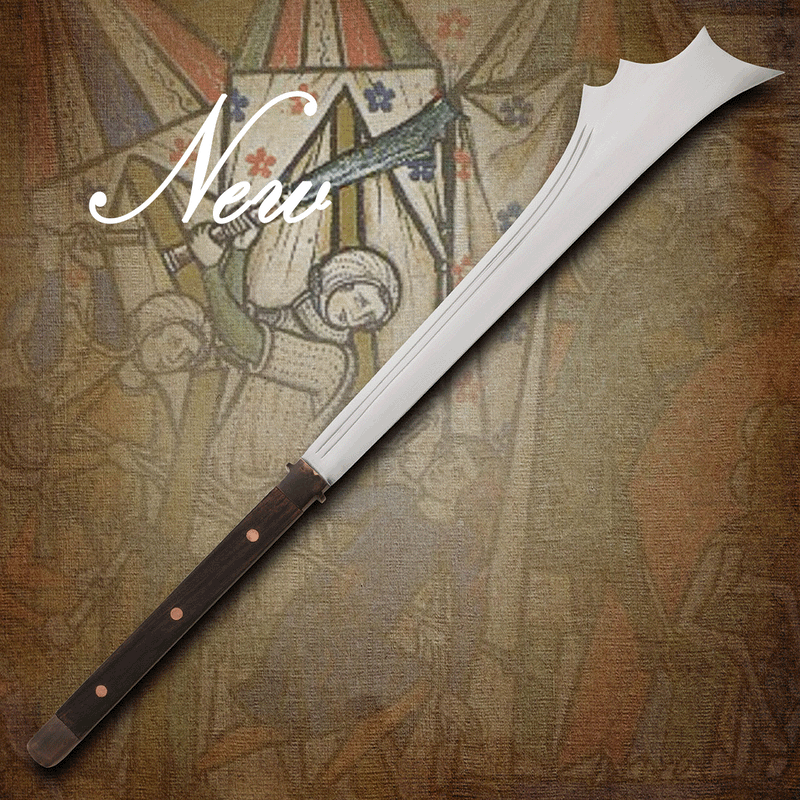 Falchion Maciejowski Bibel, scharf 