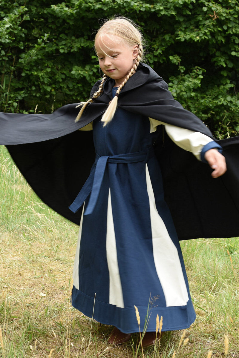 Børnekappe Arthur, sort 