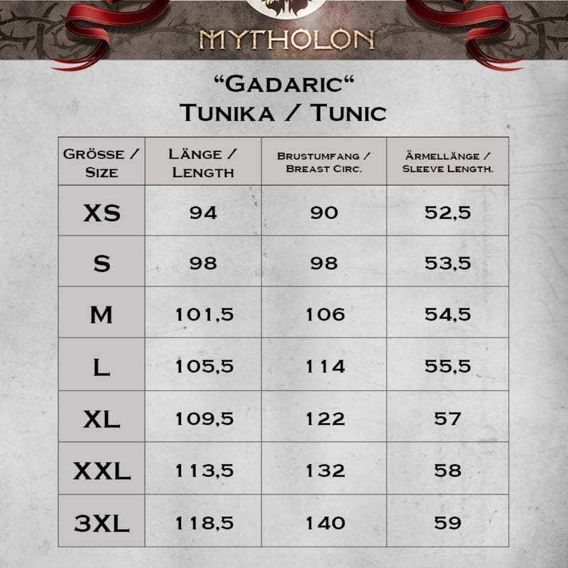 Tunika Gadaric, blå 