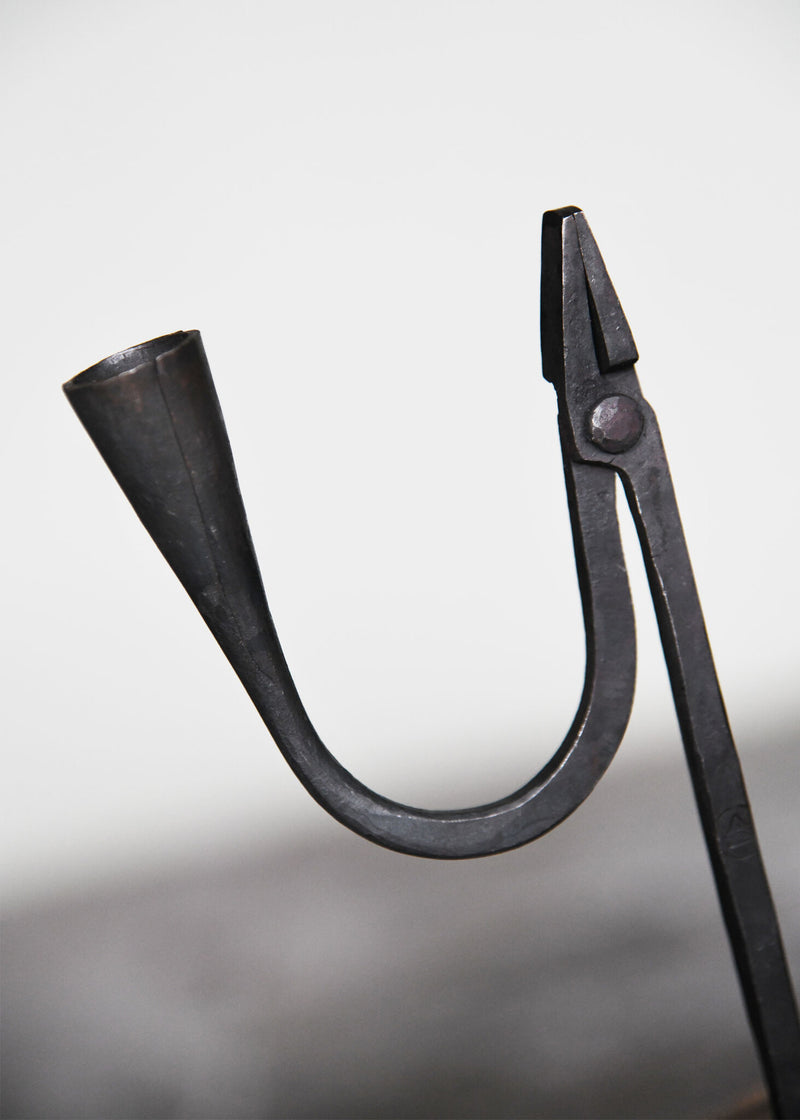 Handgesmede kandelaar