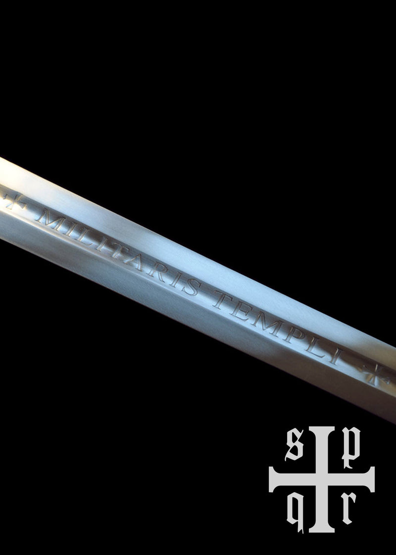 Templar sword Milites Templi, blunt (battle-ready)