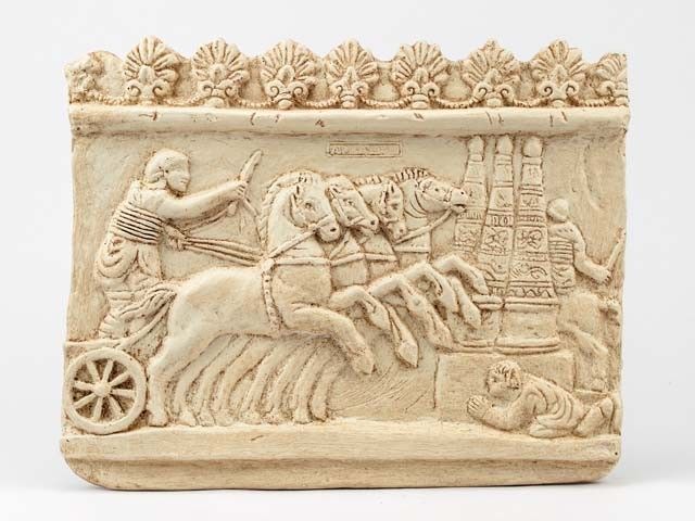 Reliëf wagenrennen Circus Maximus