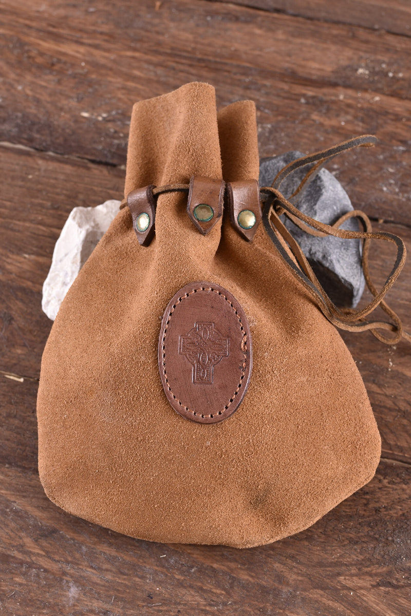 Keltische leren buidel