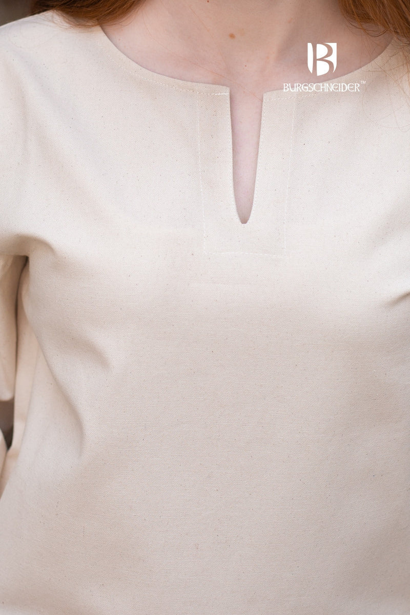 (Onder)tuniek schildmaagd Greta, naturel