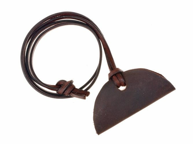 Germanischer Bartkamm mit Ledertasche