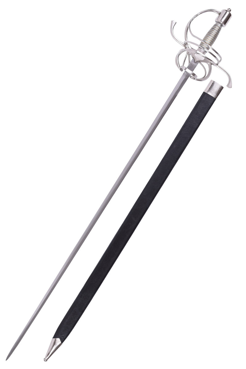 Duitse rapier 17e eeuw, semi-scherp