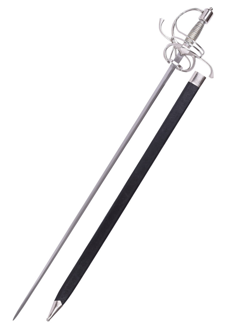 Duitse rapier 17e eeuw, semi-scherp