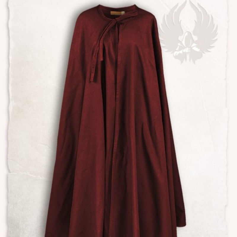Musketeer cloak Tilly, burgundy red