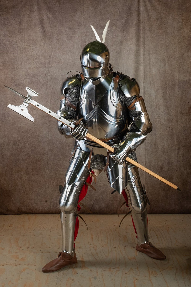 Gothic leg armor (1460–1500), 1.6 mm