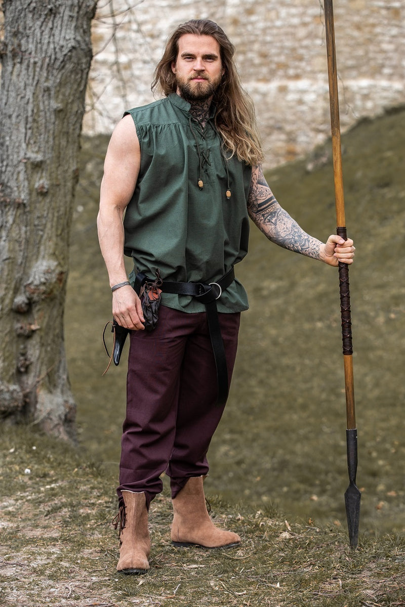 Middeleeuws hemd Louis, groen