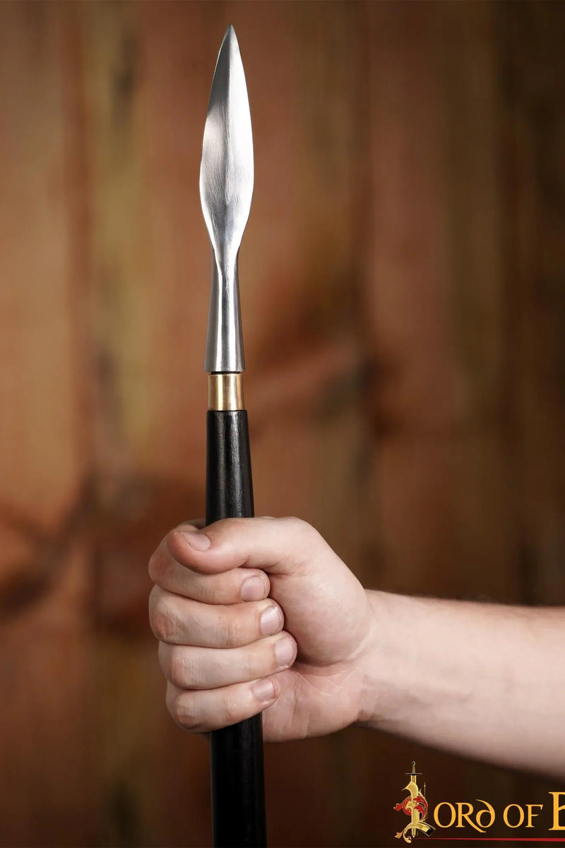 Leaf-shaped Germanic javelin spearhead (framms), semi-sharp