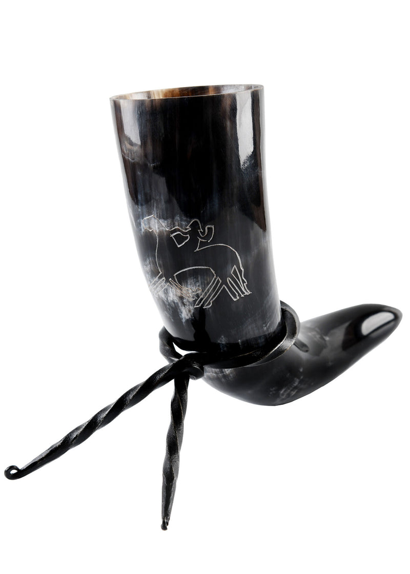 Drinkhoorn Odin met Sleipnir, 200-300 ml