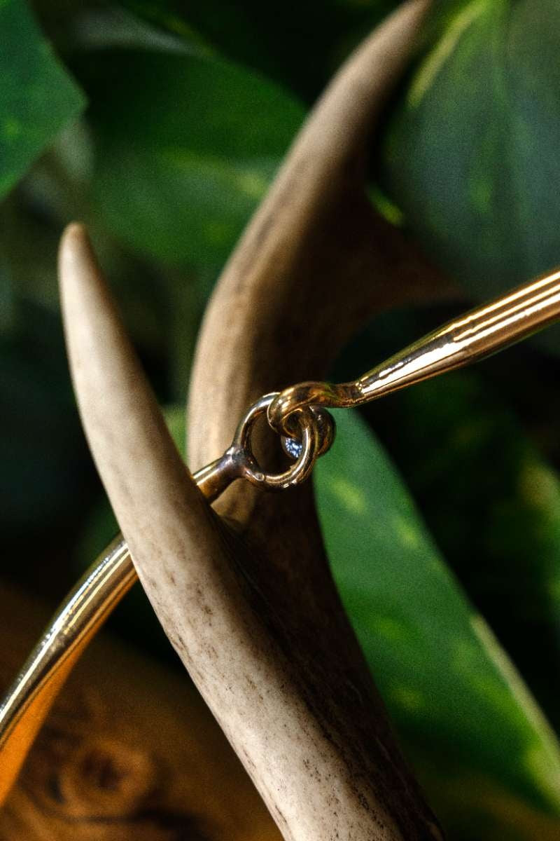 Viking torque Harald Blauwtand, brons