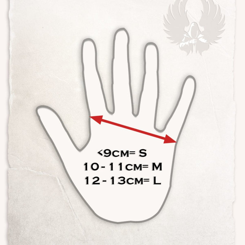 Guantes de cuero Kandor, marrón claro 