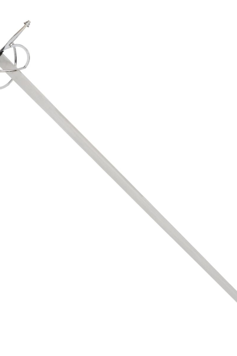 16th-17th century rapier with scabbard, semi-sharp