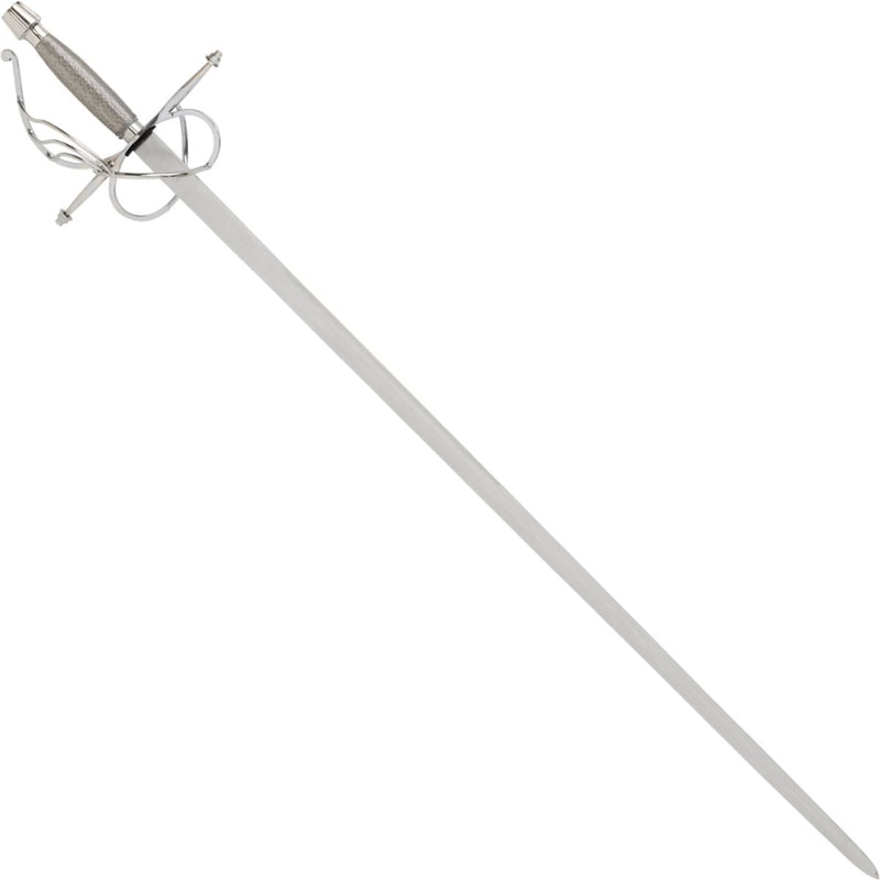 16th-17th century rapier with scabbard, semi-sharp