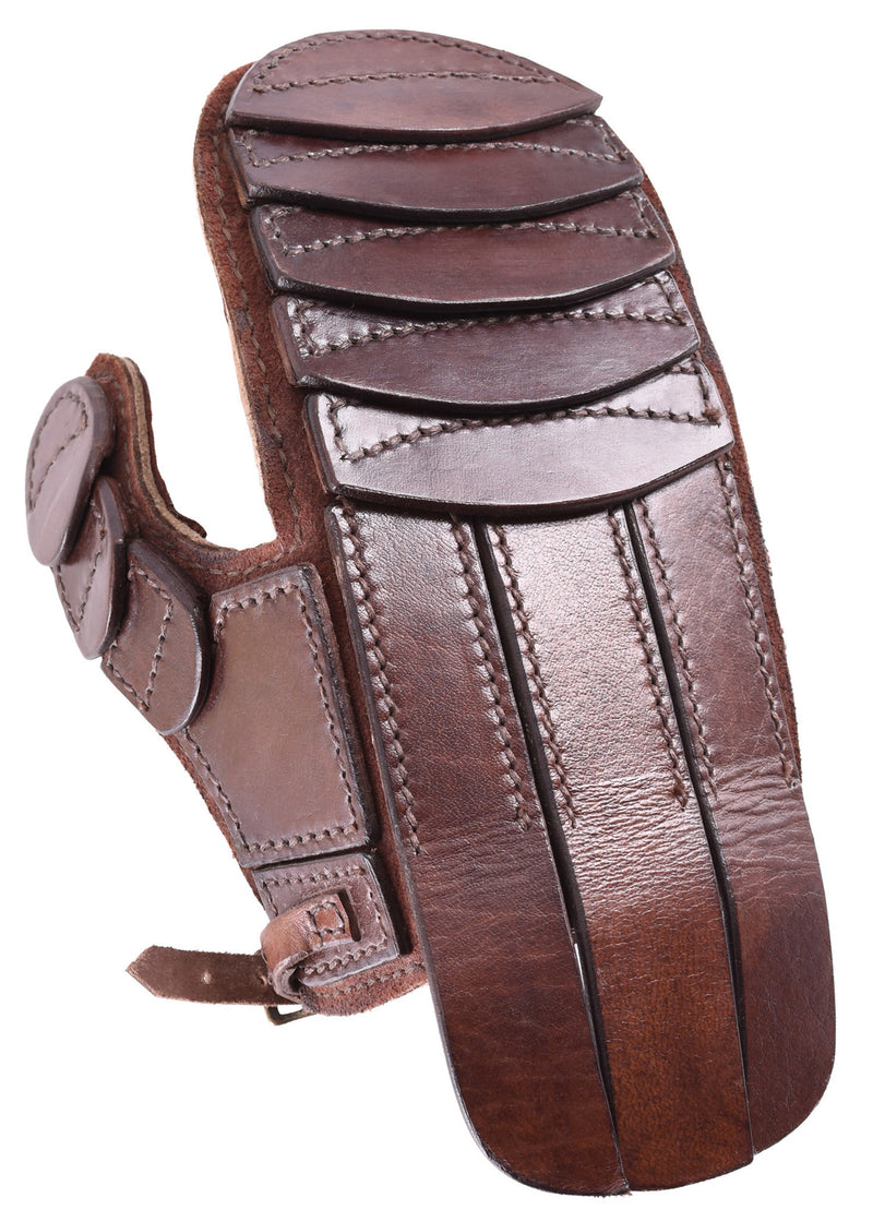 Full contact leren handbescherming links