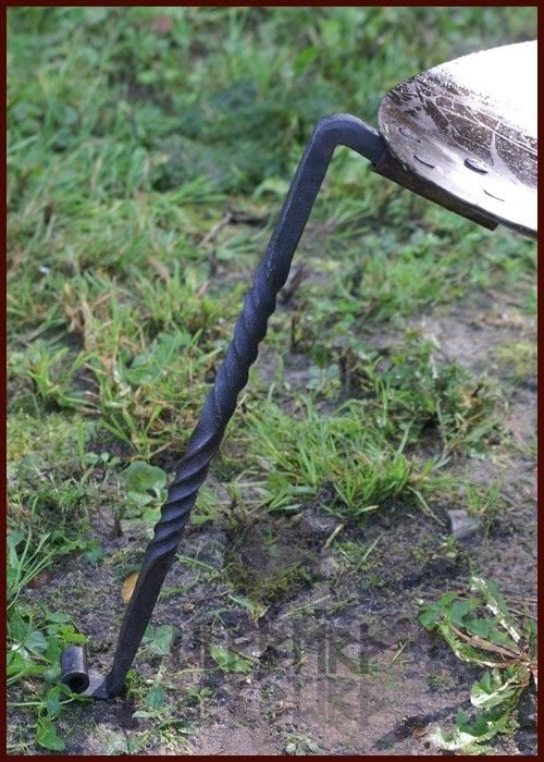 Placa de fuego sobre patas 