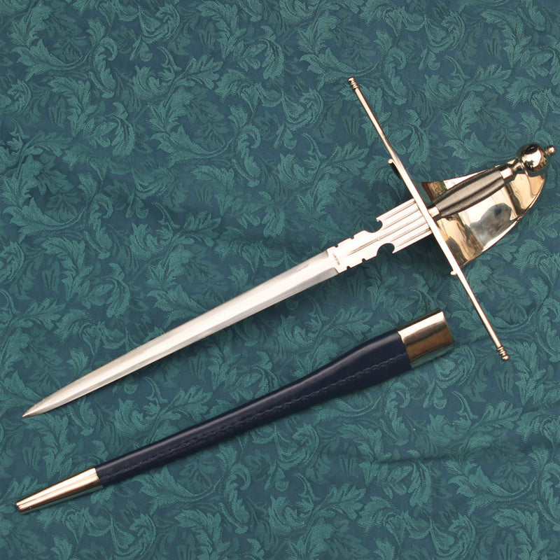 Mousquetaire main-gauche, semi-tranchant 