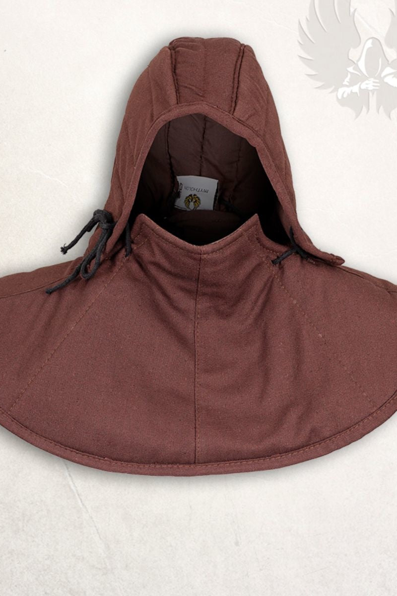 Gambeson kap en kraag Aulber bruin