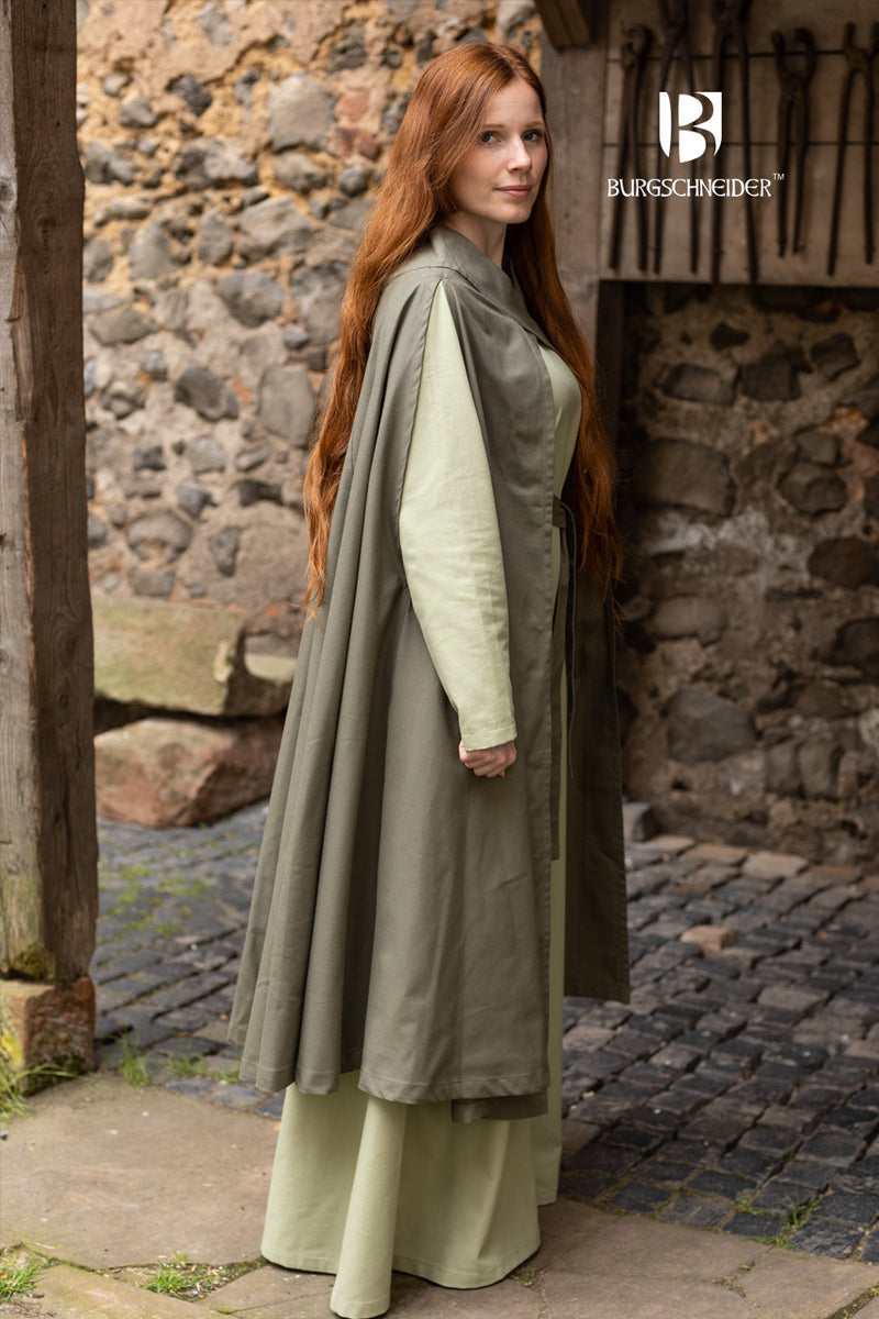 Mantel Morpheus, grasgroen