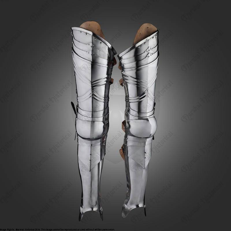 Gothic leg armor (1460–1500), 1.6 mm