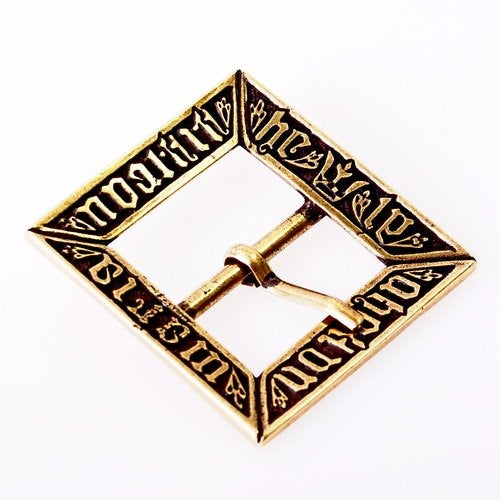 15:e århundradets bältesspänne Erik, försilvrad 