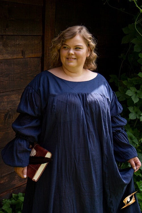 Renaissancejurk Lucretia, blauw