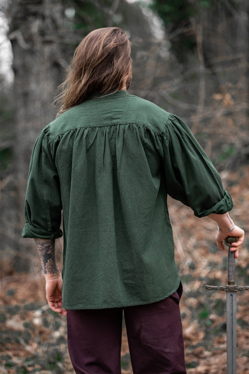 Średniowieczna koszula Georg, zielony