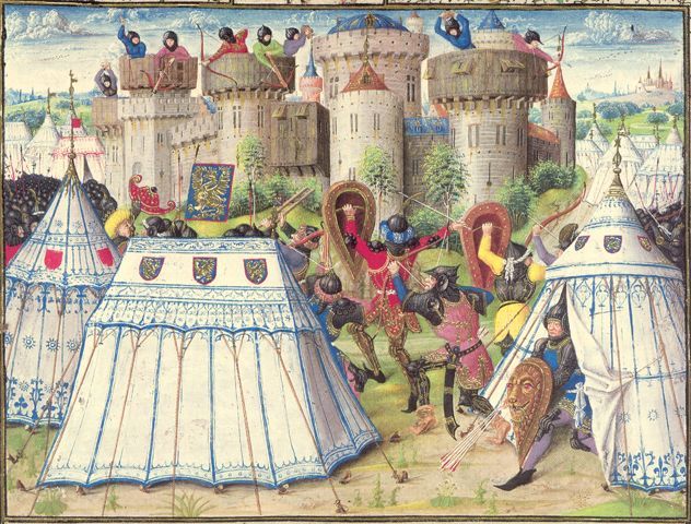 Mittelalterliches Zelt Herold 3 x 3 m 