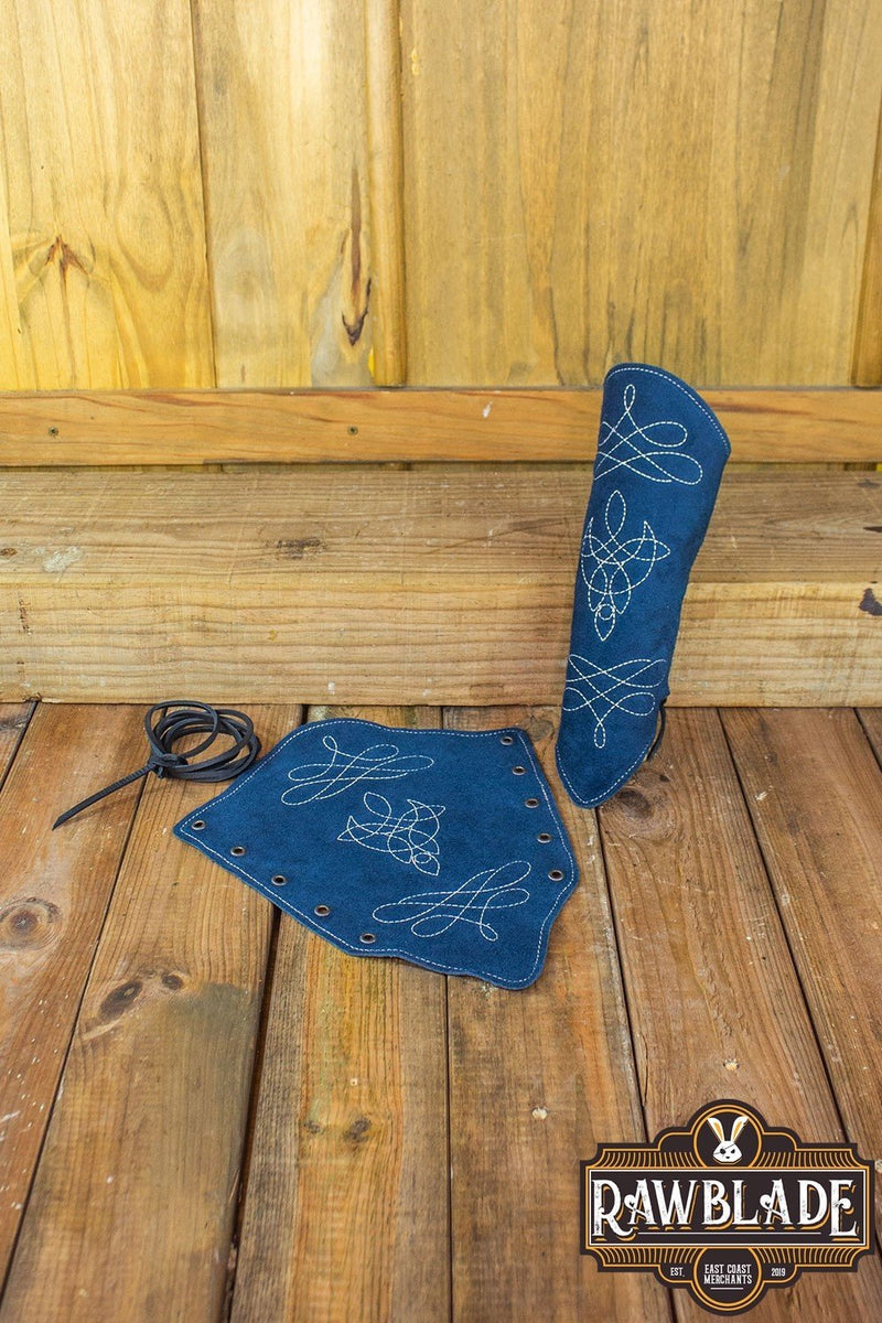 Vryla Premium bracers, onderarmbeschermers, blauw