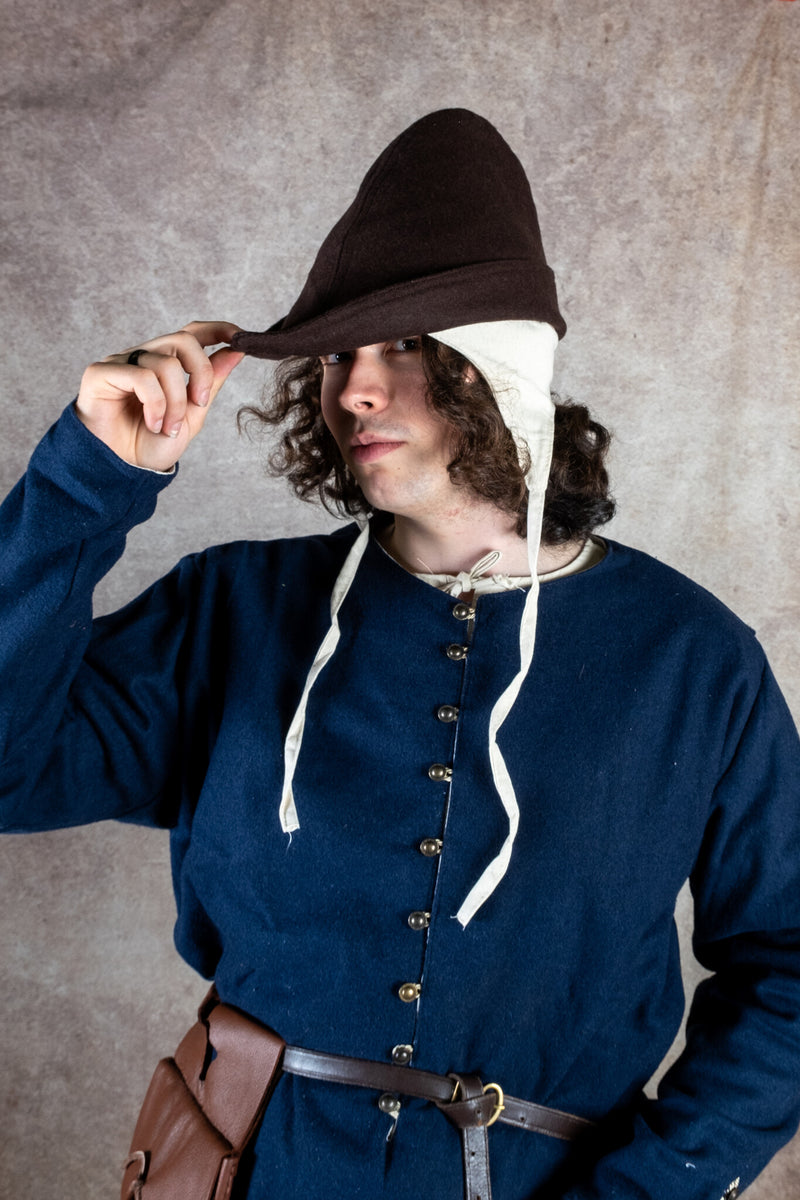 Bycocket, bruin, wolmix