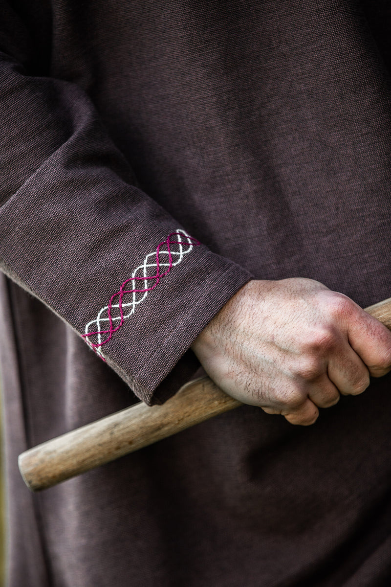 Viking tuniek wolf Fenrir, bruin