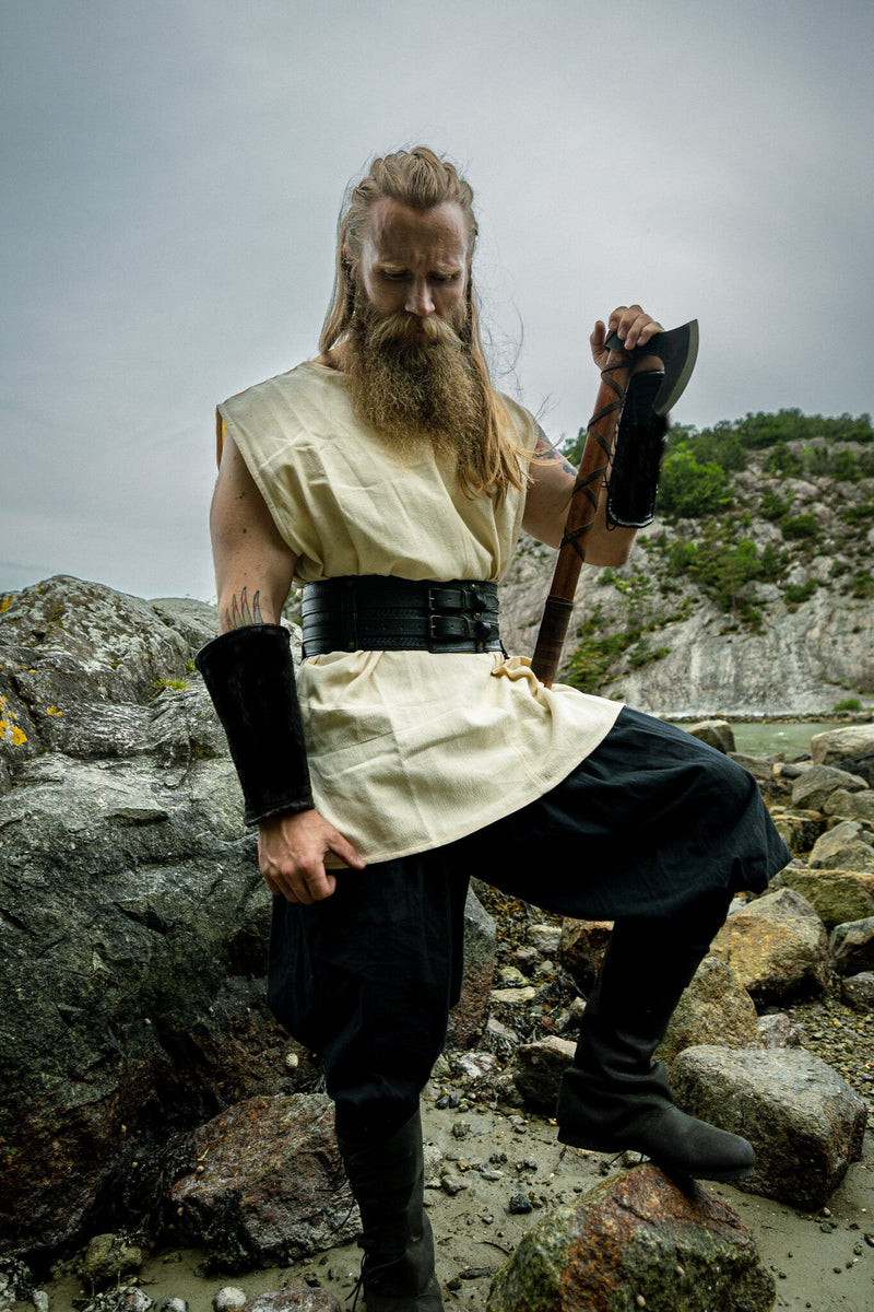 Mouwloze tuniek, crème