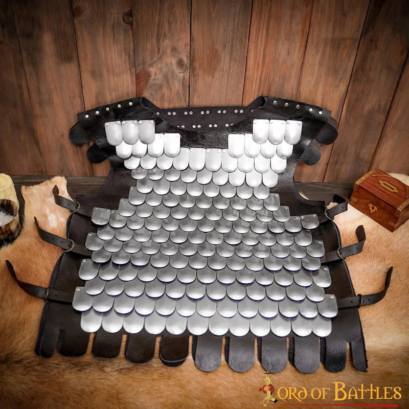 Schaalpantser, lorica squamata, staal