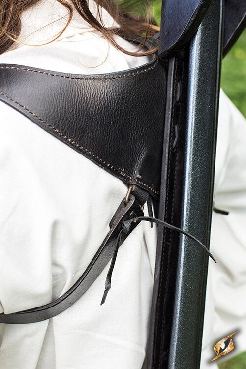 LARP funda de espalda Sky Hook, marrón 