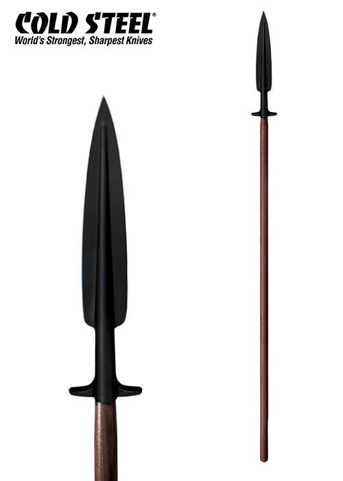 Lance de chasse à ailettes, tranchante 