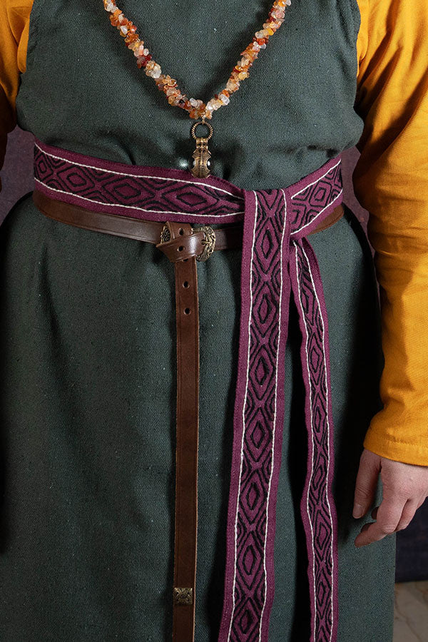 Viking riem Caja, rood, 235 cm