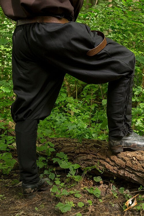 Vikingbroek Rollo, zwart