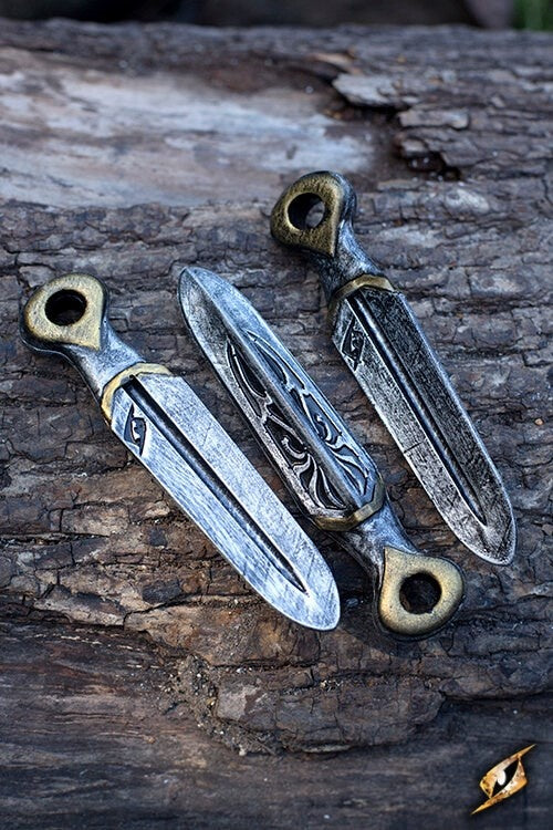 LARP Assassin Liberty cuchillos, juego de tres piezas 
