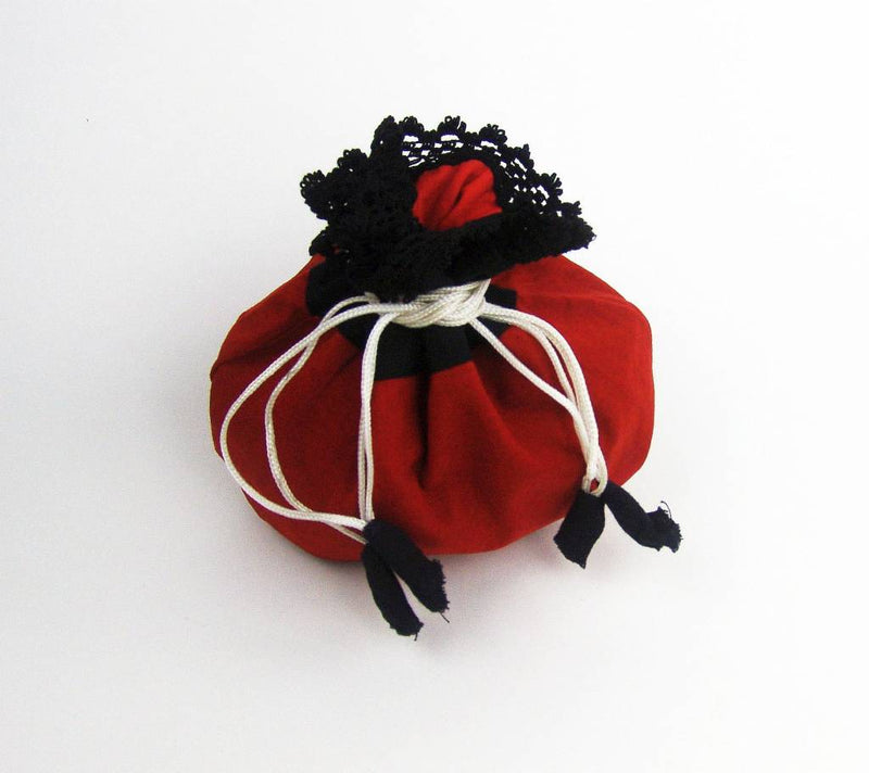 Pung Lynette, rød-sort 